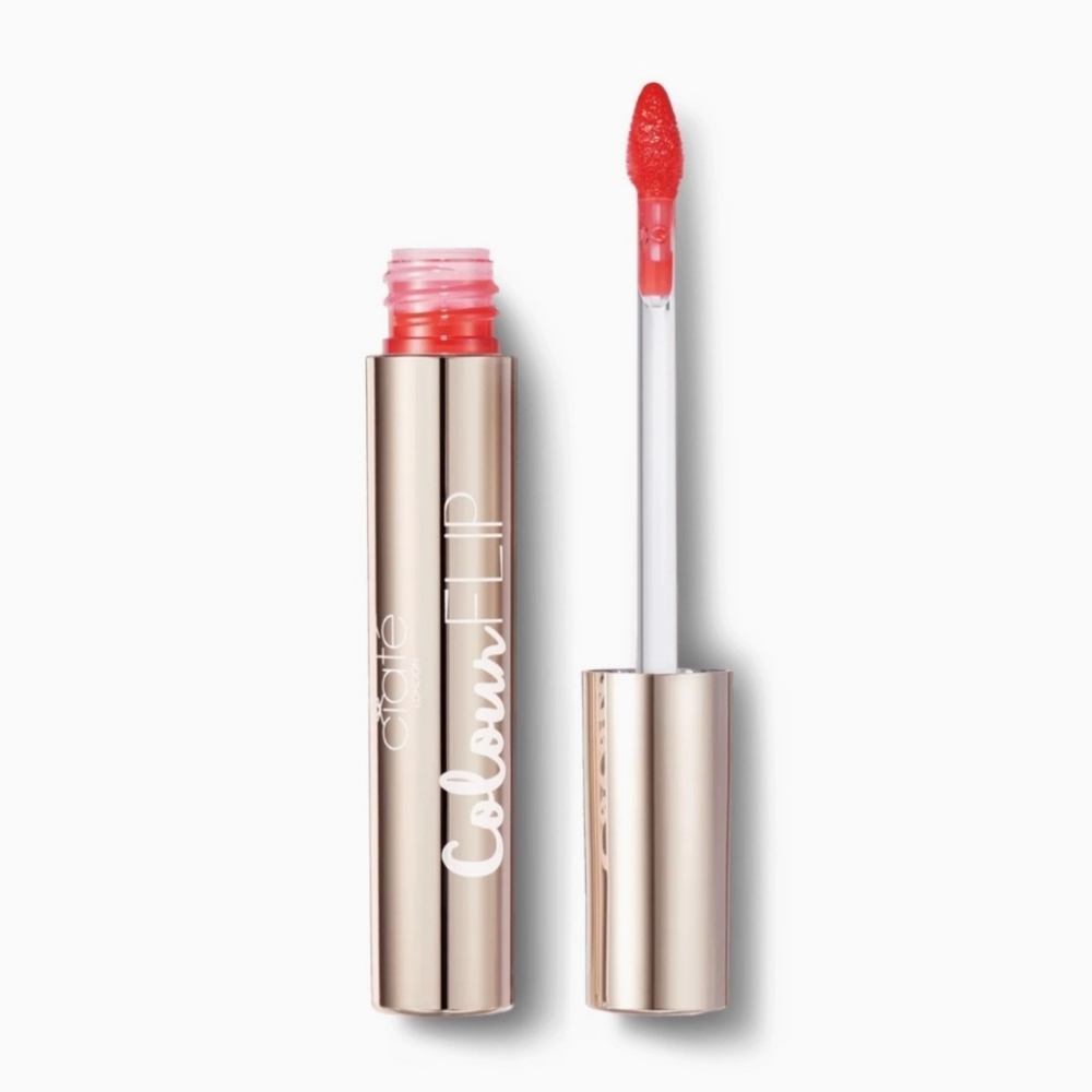 ⚜️CIATÉ LONDON Colour Flip UV Colour Changing Lip Gloss in "Flame"
